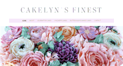 Desktop Screenshot of cakelynsfinest.com